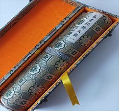 南海书画装裱案例